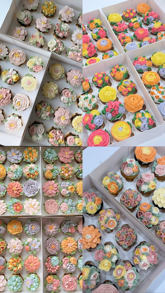 OCT 24 | BOUQUET CUPCAKE: decorating workshop | 6:00pm-8:30pm