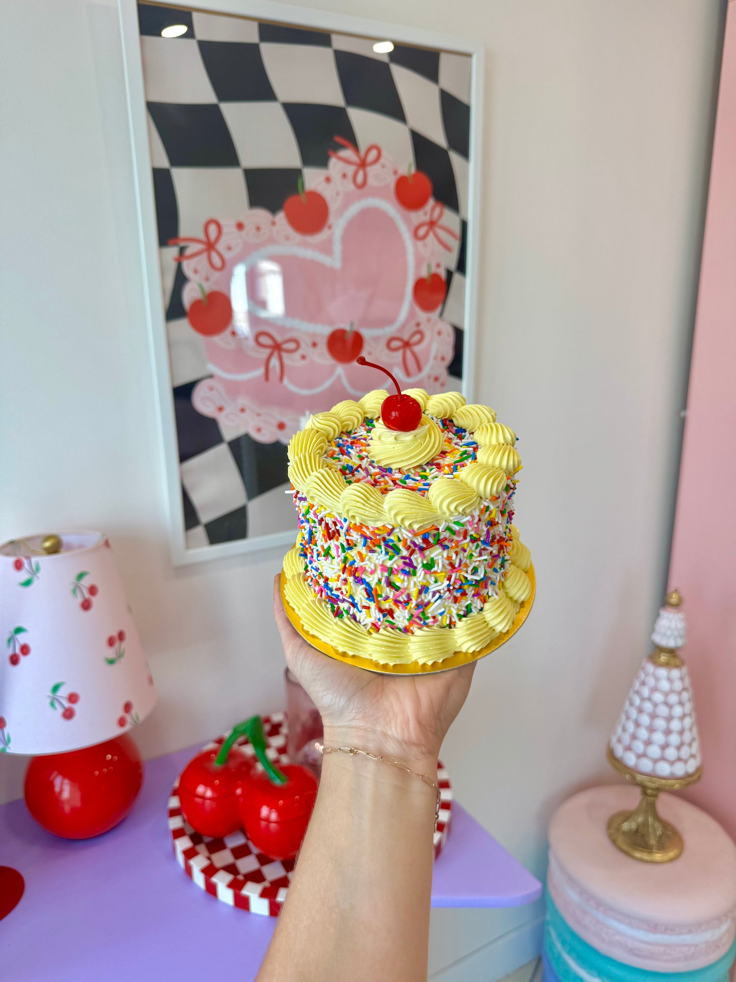 Sprinkle cake