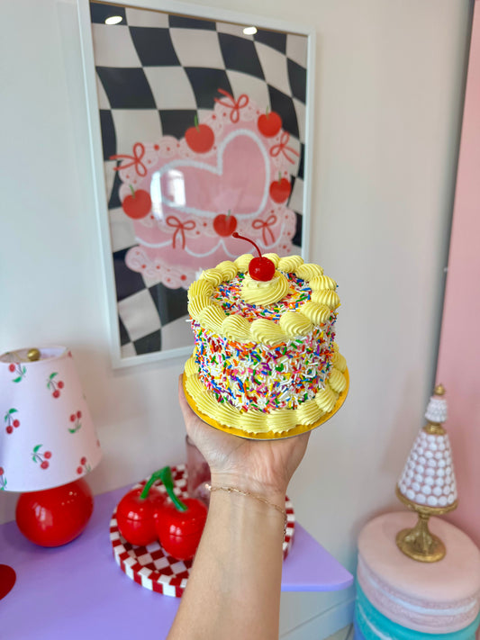 Sprinkle cake