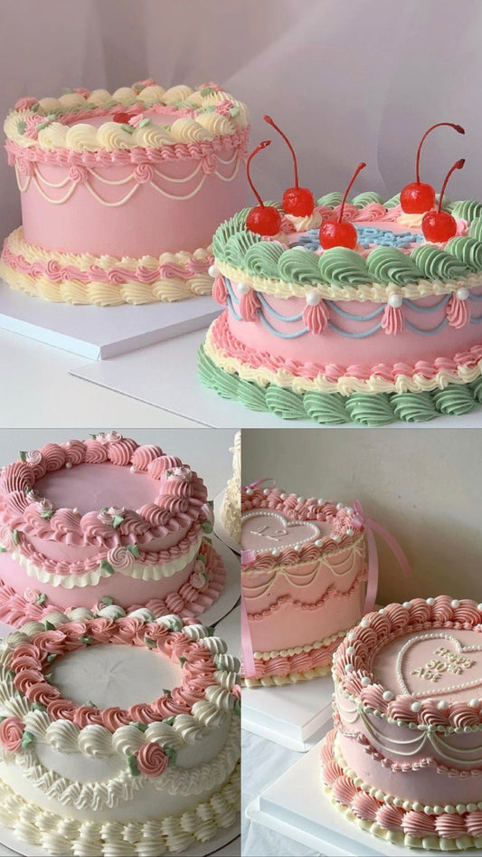 MAY 16 | VINTAGE CAKE: 4"2 layer decorating workshop 1:30pm-4pm