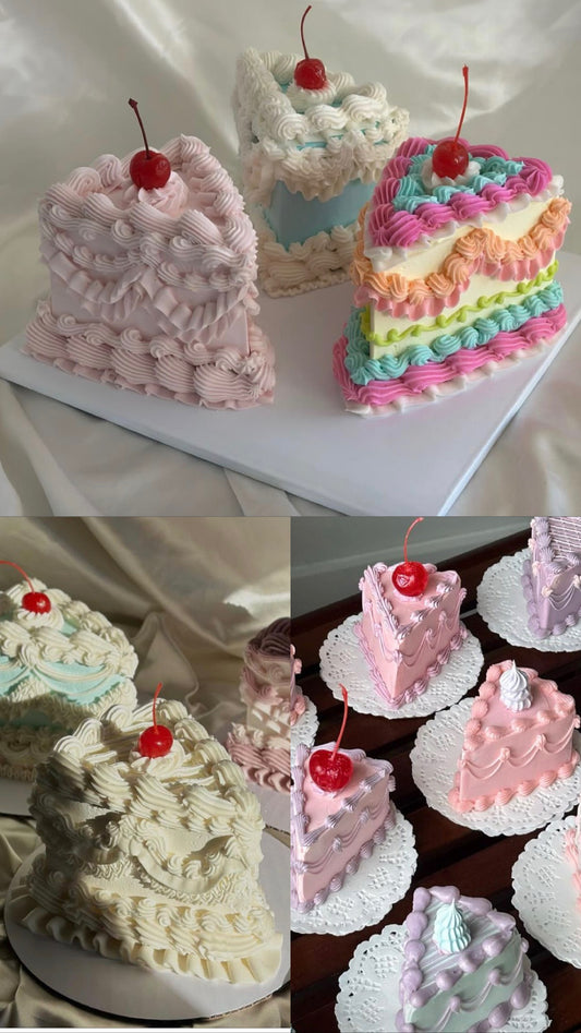 June 17 | VINTAGE XL CAKE SLICE: decorating workshop 6:00pm-8:30pm