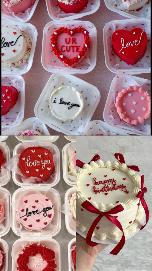 FEB 15 | GALENTINE BENTO: cake decorating workshop 4:00pm-6:30pm