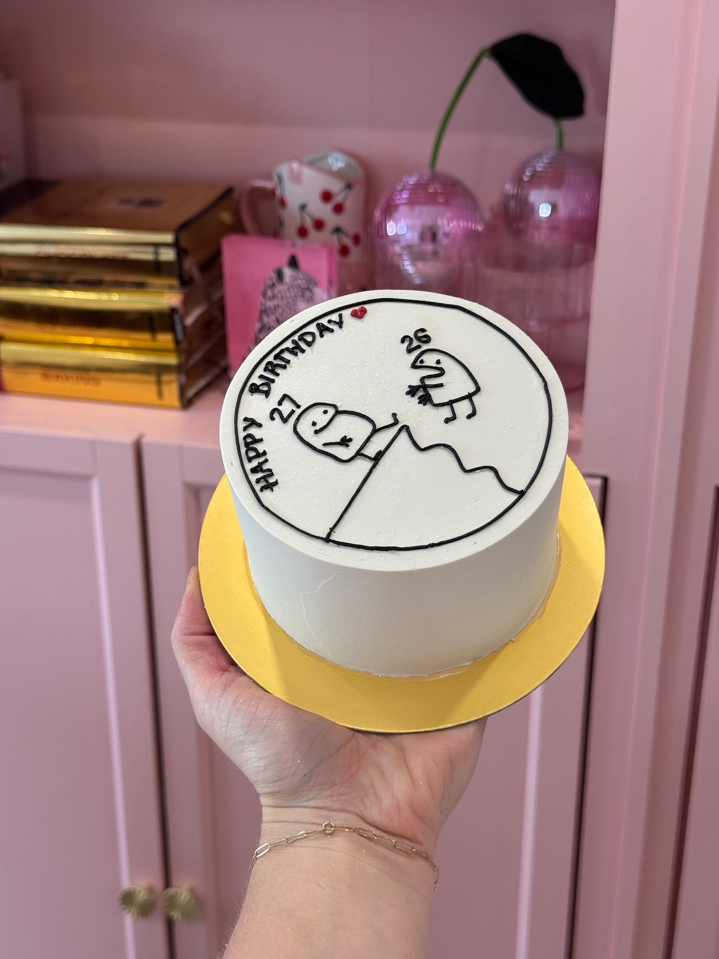 Birthday Meme Bento Cake