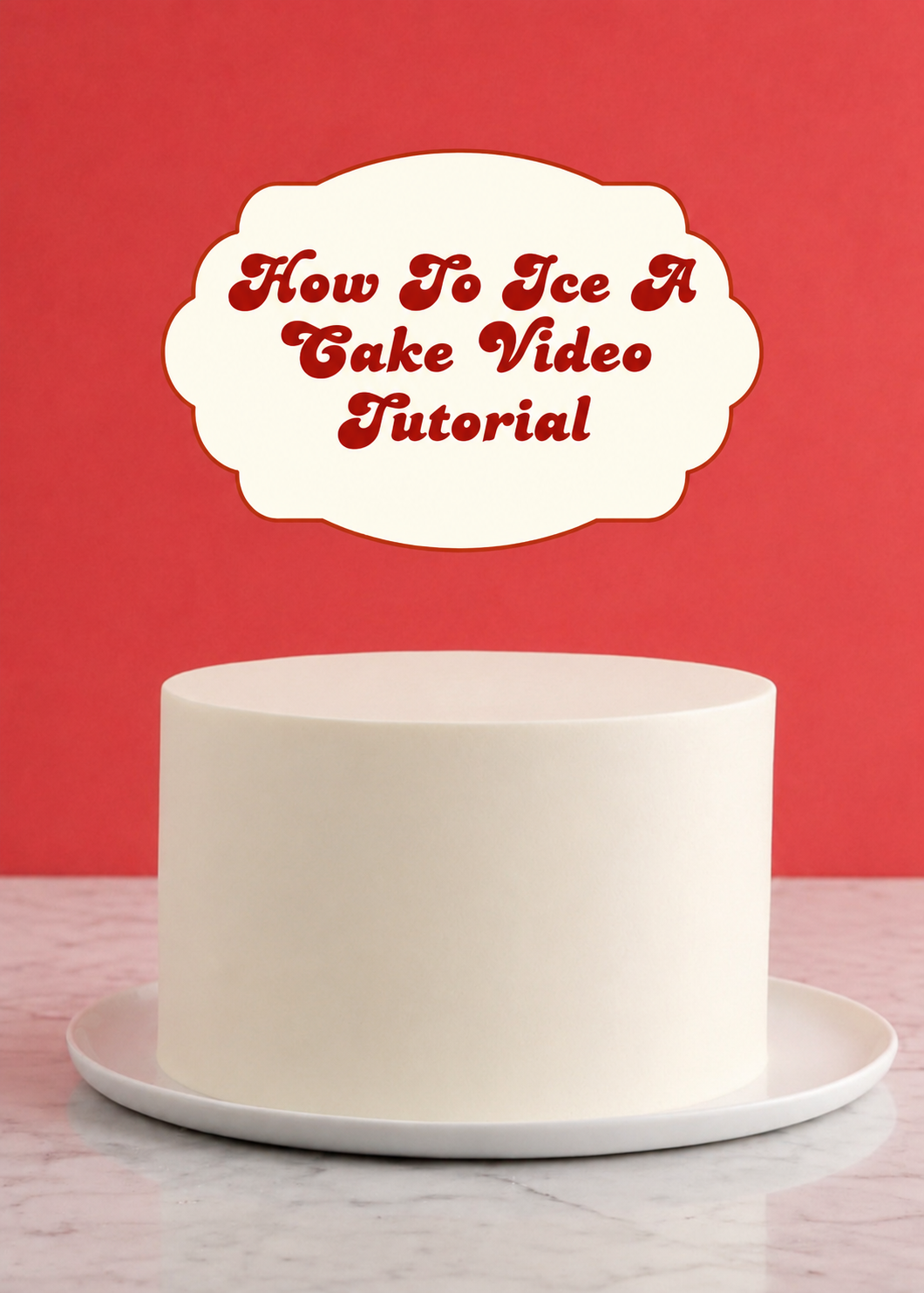 How To Ice A Cake Video Tutorial