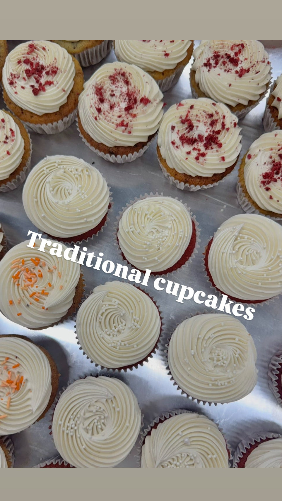 TRADITIONAL CUPCAKES