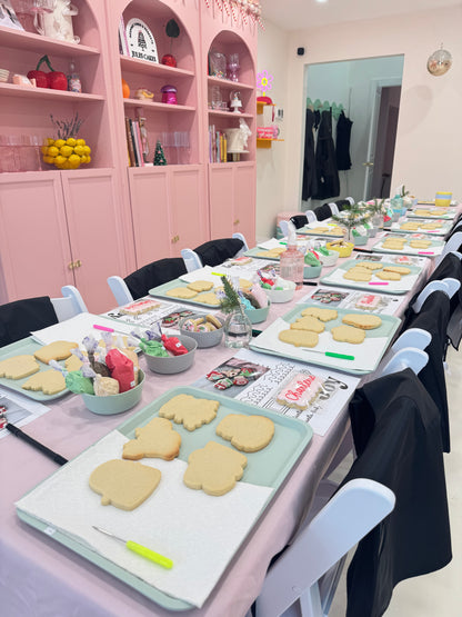 FEB 8| Sugar cookie decorating class | 1pm-3:30pm