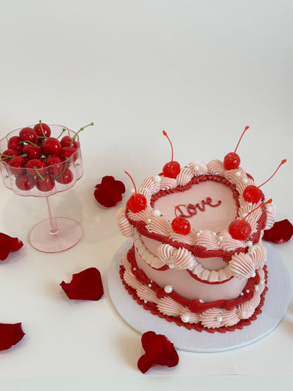 FEB 14 | SIP & CAKE: Valentines Day cake decorating workshop | 6pm-9pm