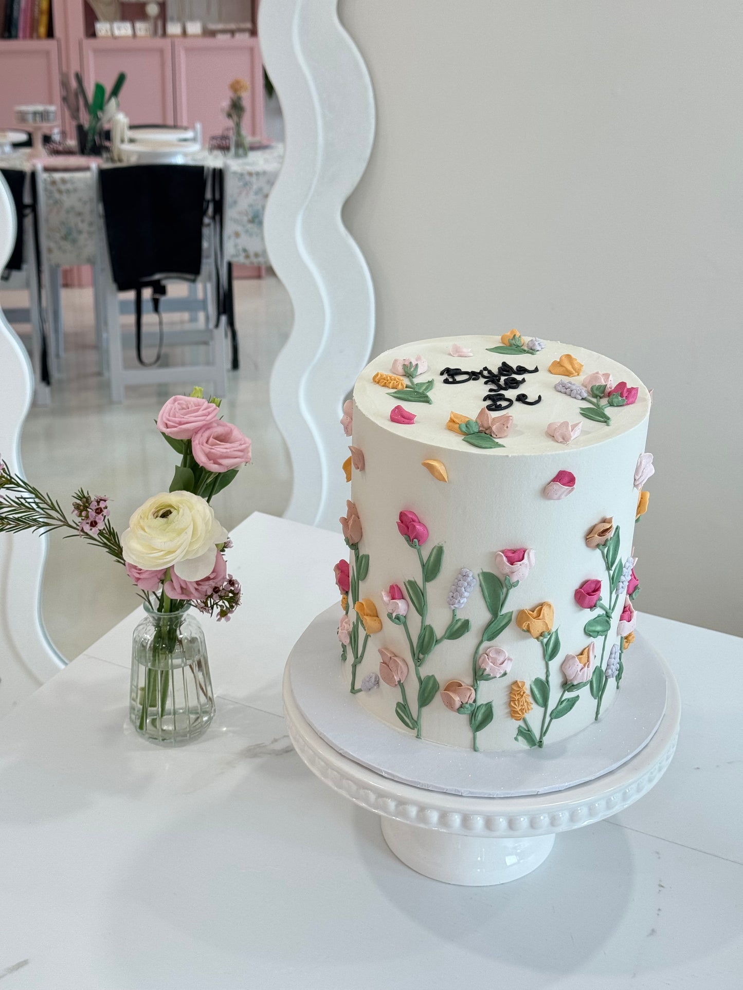 Buttercream Floral Cake