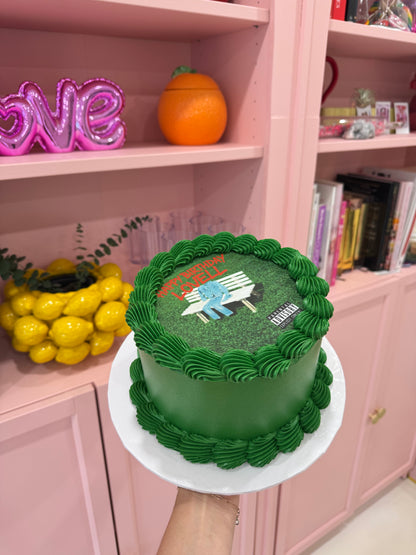 Edible image cake