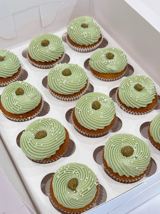 VANILLA PISTACHIO WHIPPED CREAM CUPCAKES