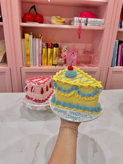 Vintage cake slices