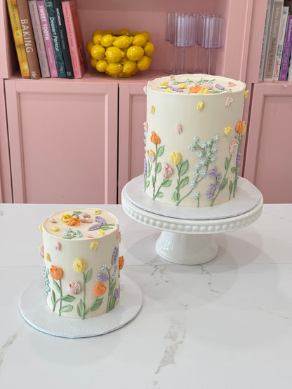 Buttercream Floral Cake