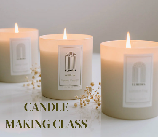 FEB 11 | CANDLE CLASS with Luroma candles | 6pm-9pm