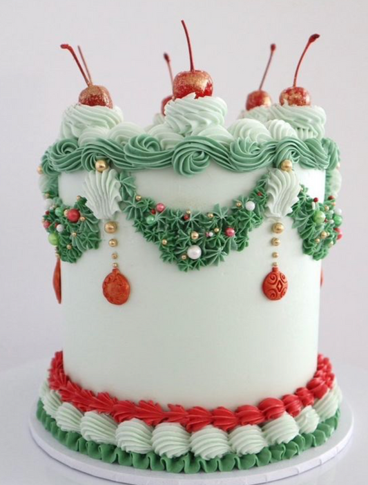 Dec 15 | SIP & CAKE: Holiday vintage cake decorating workshop | 1pm-4pm