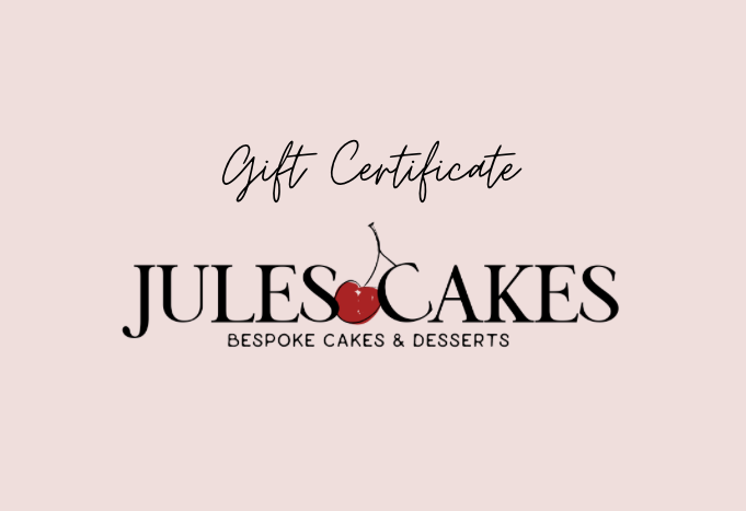 Jules Cakes gift card