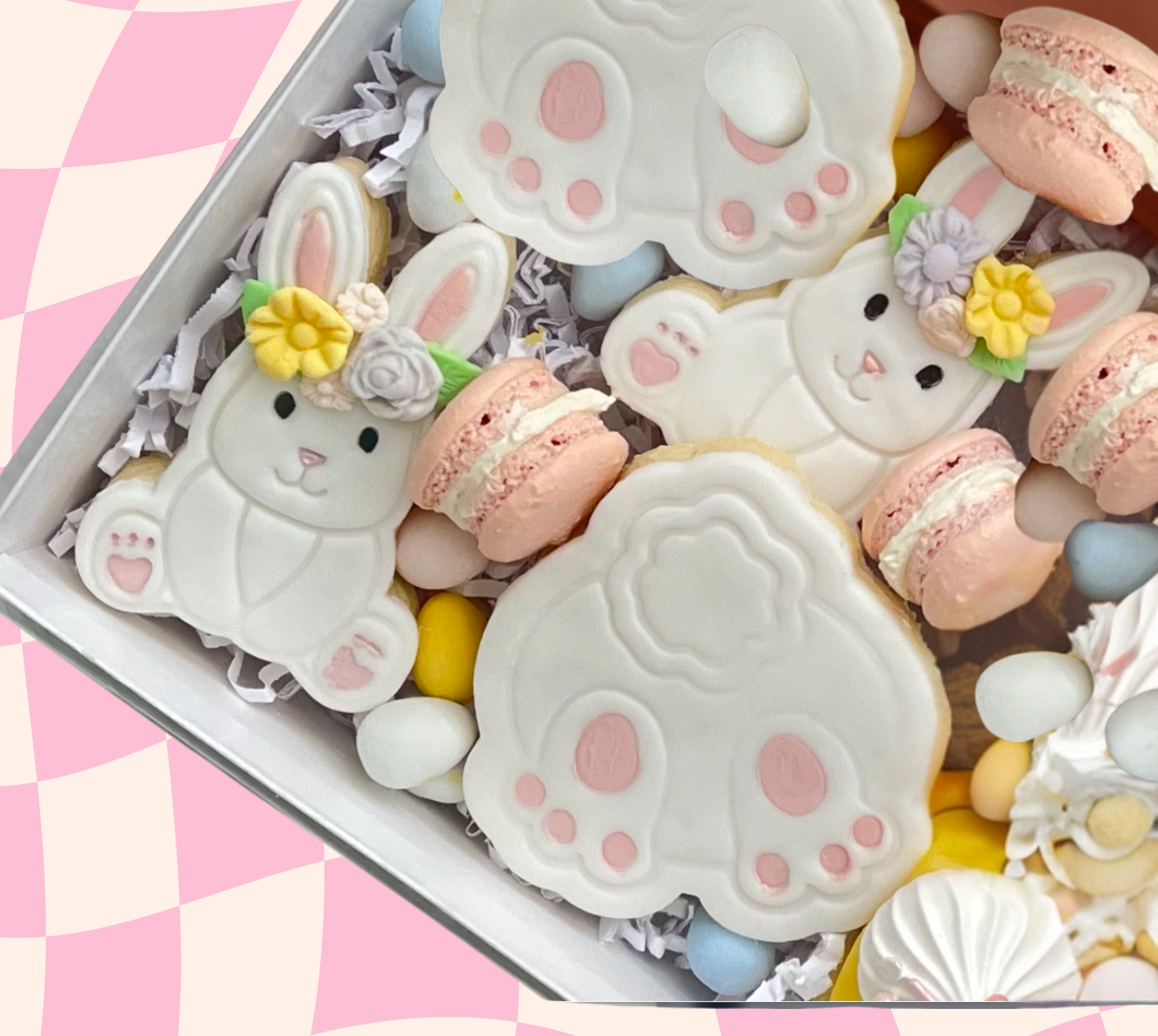 Bunny sugar cookies